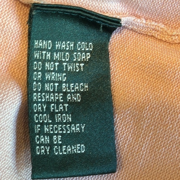 Lauren Ralph Lauren pink silk blend sweater size medium - Picture 11 of 11